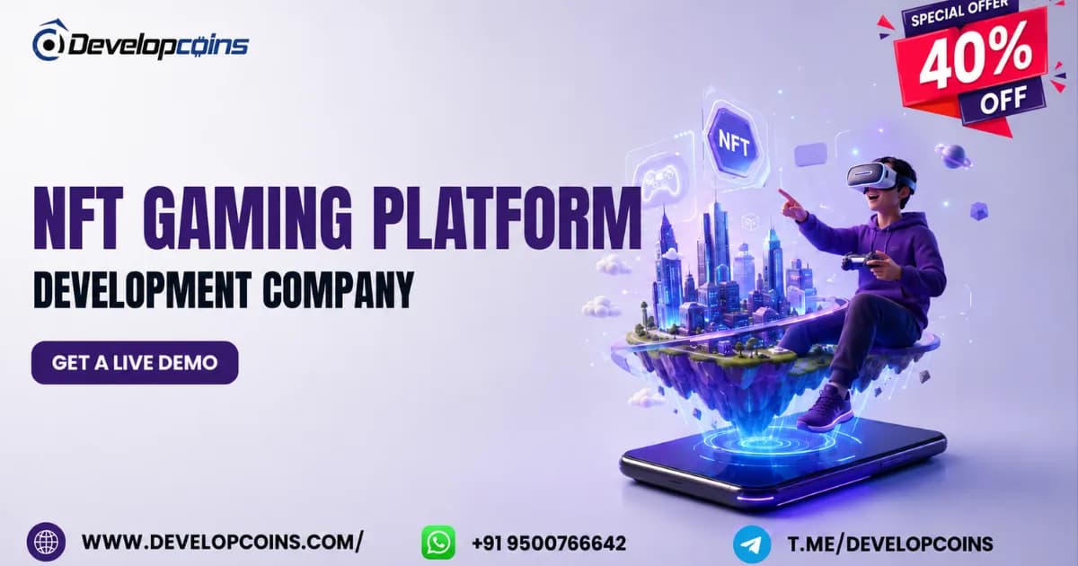 Build Scalable Metaverse Gaming Worlds with NFT Gaming Platform Development