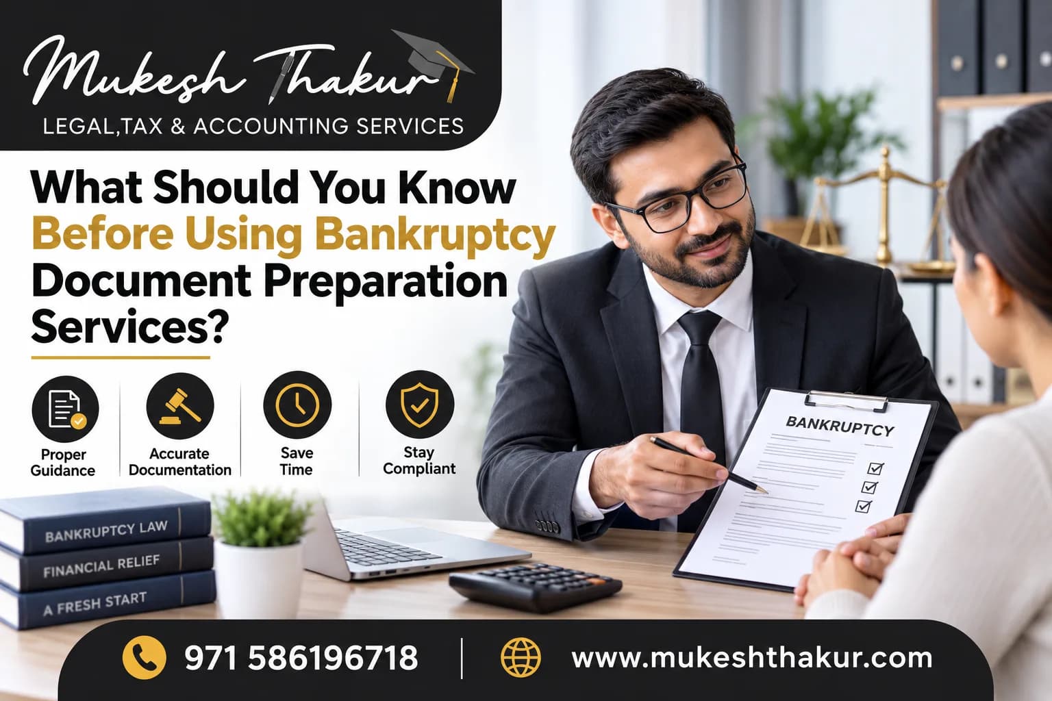 What Should You Know Before Using Bankruptcy Document Preparation Services?