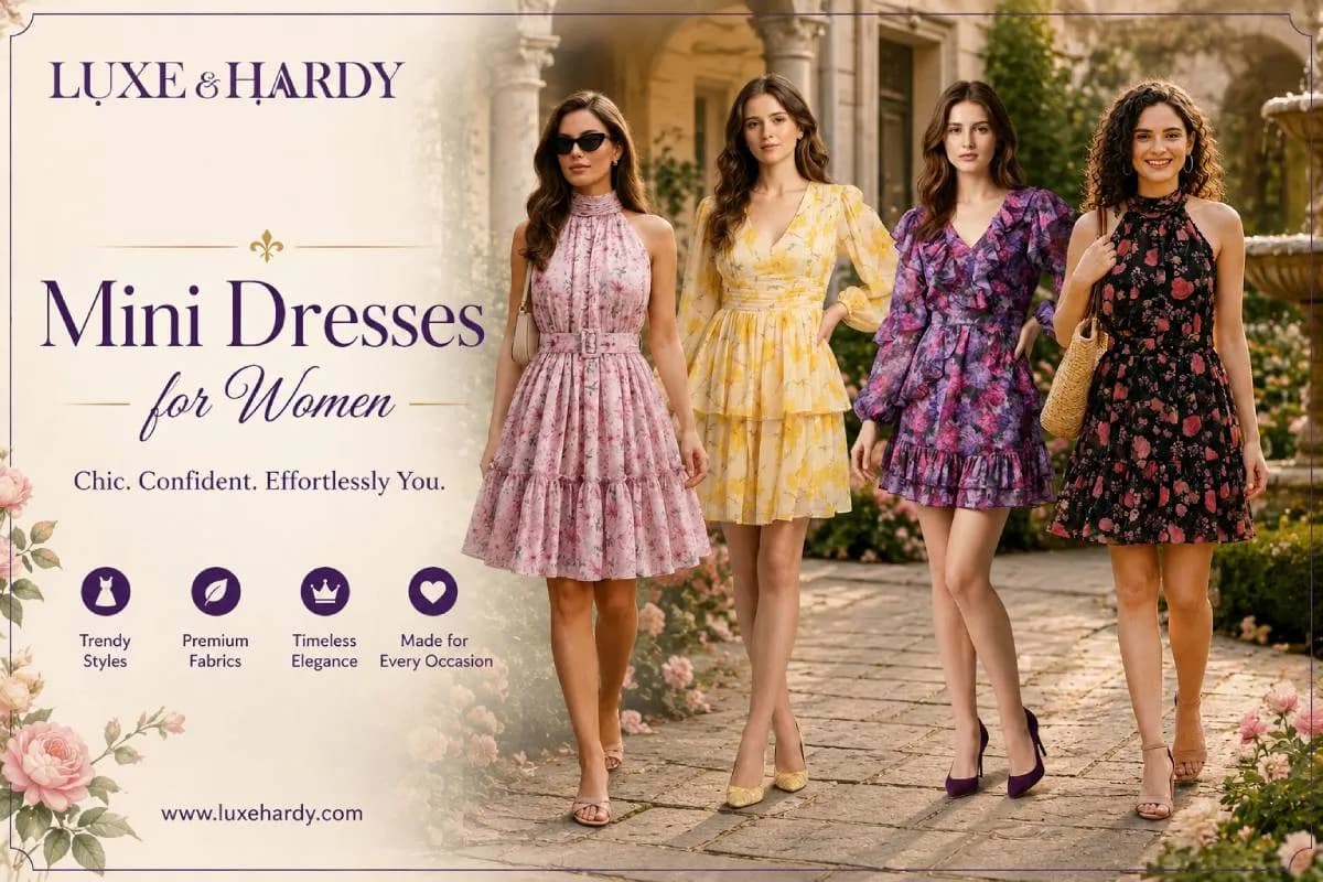Shop Stylish Mini Dresses for Women Online