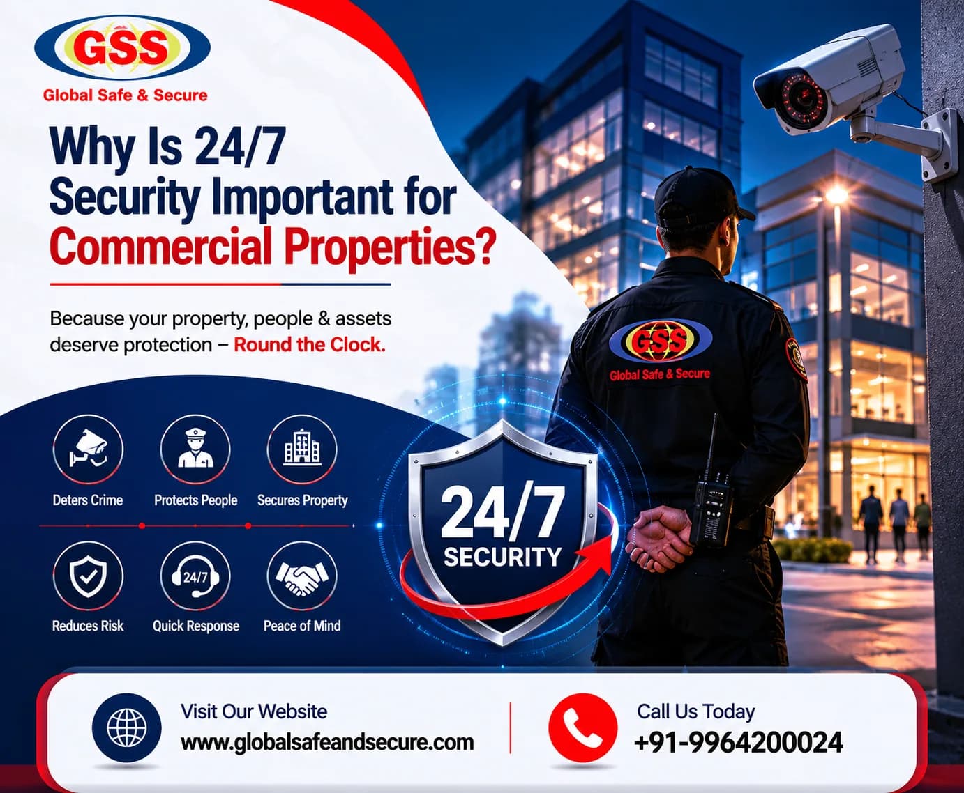 Why Is 24/7 Security Important for Commercial Properties?