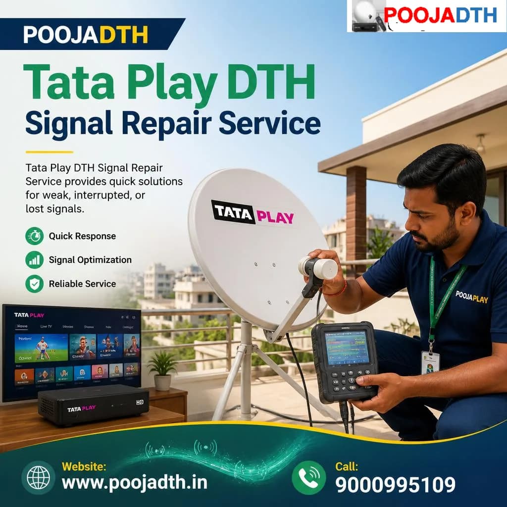 Tata Play DTH Signal Repair Service