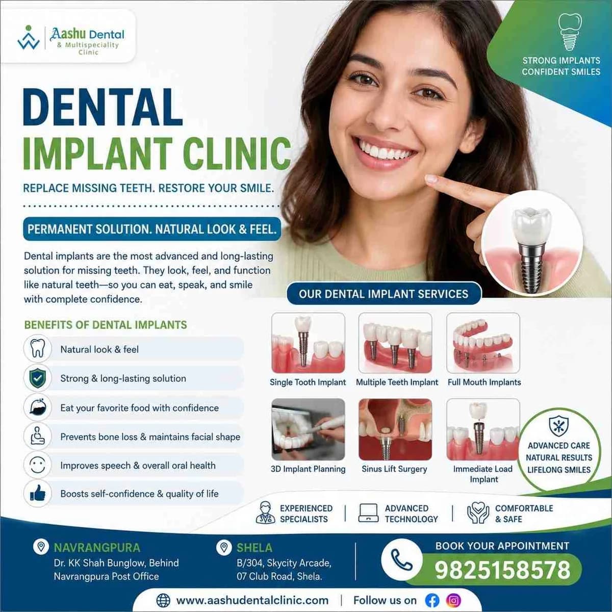 Top-Rated Dental Implant Clinic in Ahmadabad | DR. Manish Shah