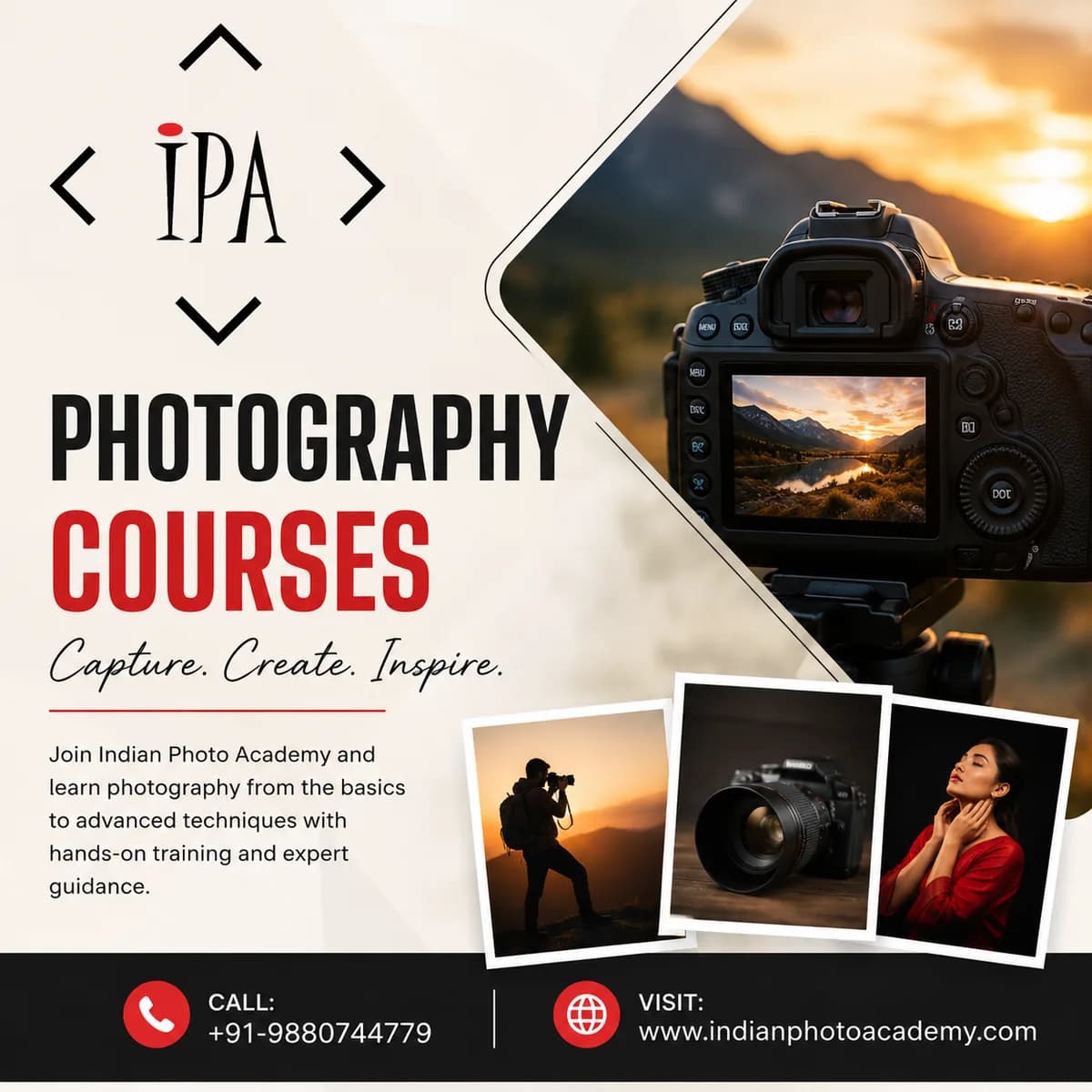 photography courses in Bangalore