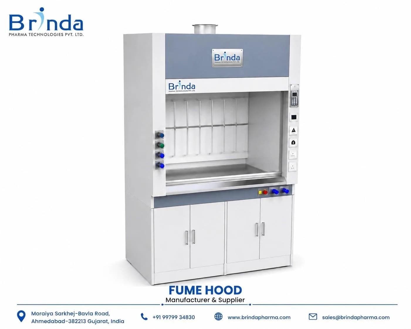Fume Hood Manufacturer and Supplier | Brinda Pharma