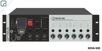 Optimus NOVA Public Addressing Voice Alarm System