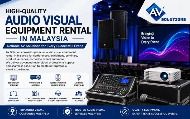 High-Quality Audio Visual Equipment Rental in Malaysia
