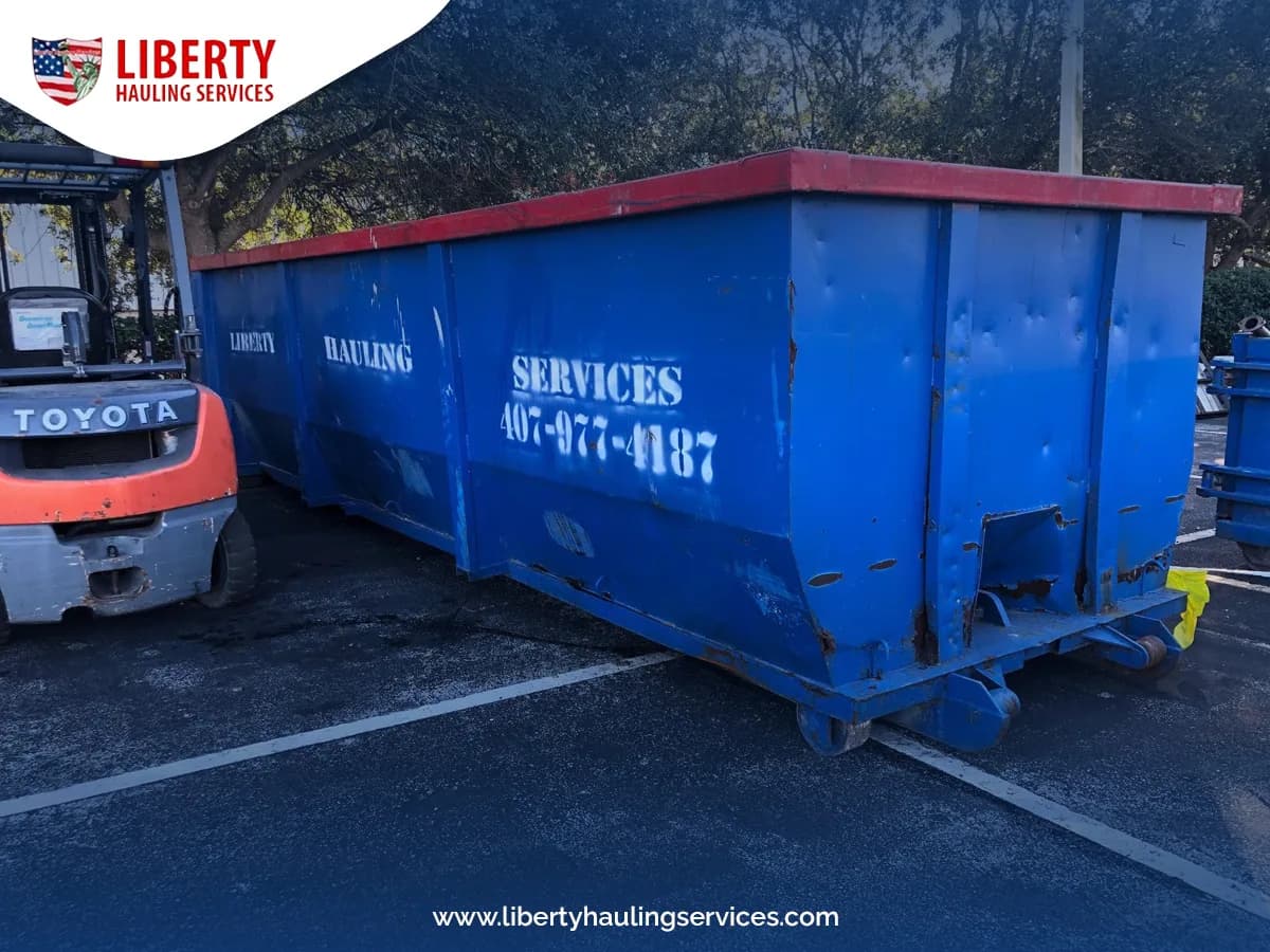 Same Day Dumpster Rental Orlando | Liberty Hauling Services