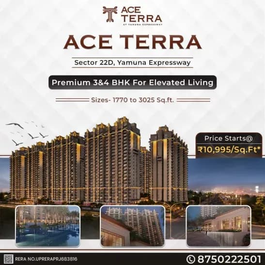 ACE Arte – Premium 3 & 4 BHK Homes in Noida Sector 150