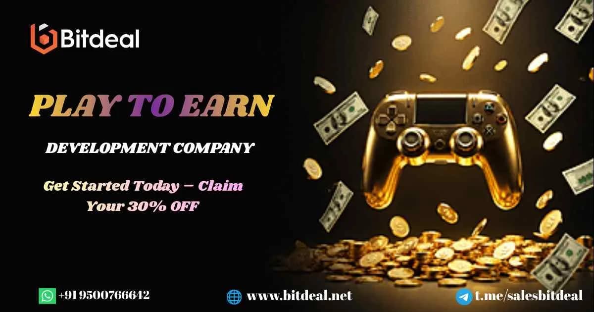 Launch Your Own P2E Empire – AI, NFT & Web3 Development – Flat 30% OFF 