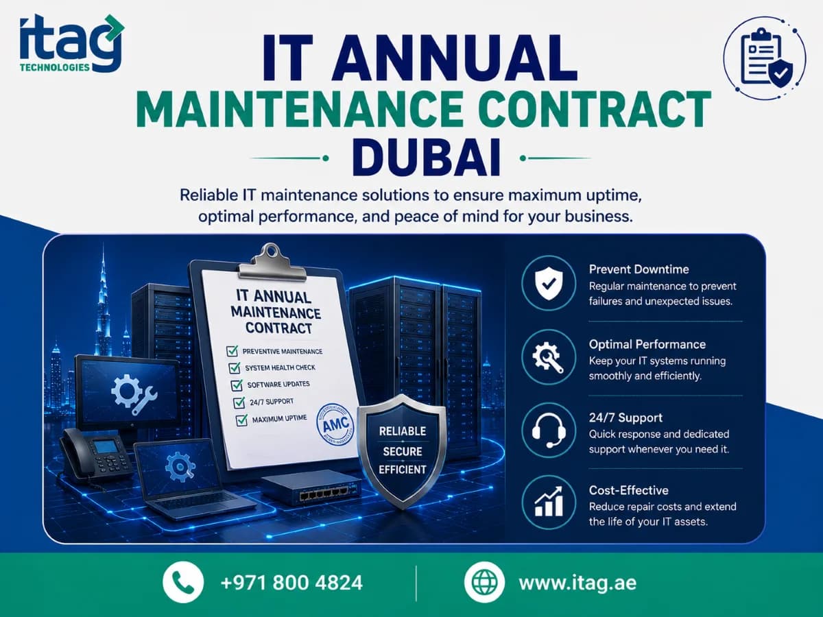 Annual Maintenance Contracts in UAE for Disaster Recovery