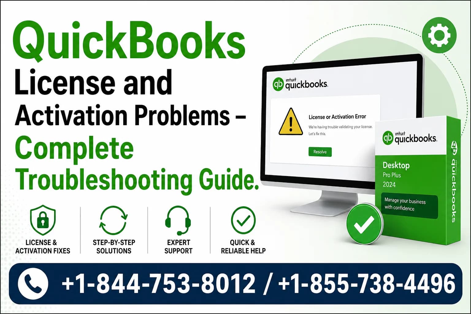 QuickBooks License and Activation Problems – Complete Troubleshooting Guide