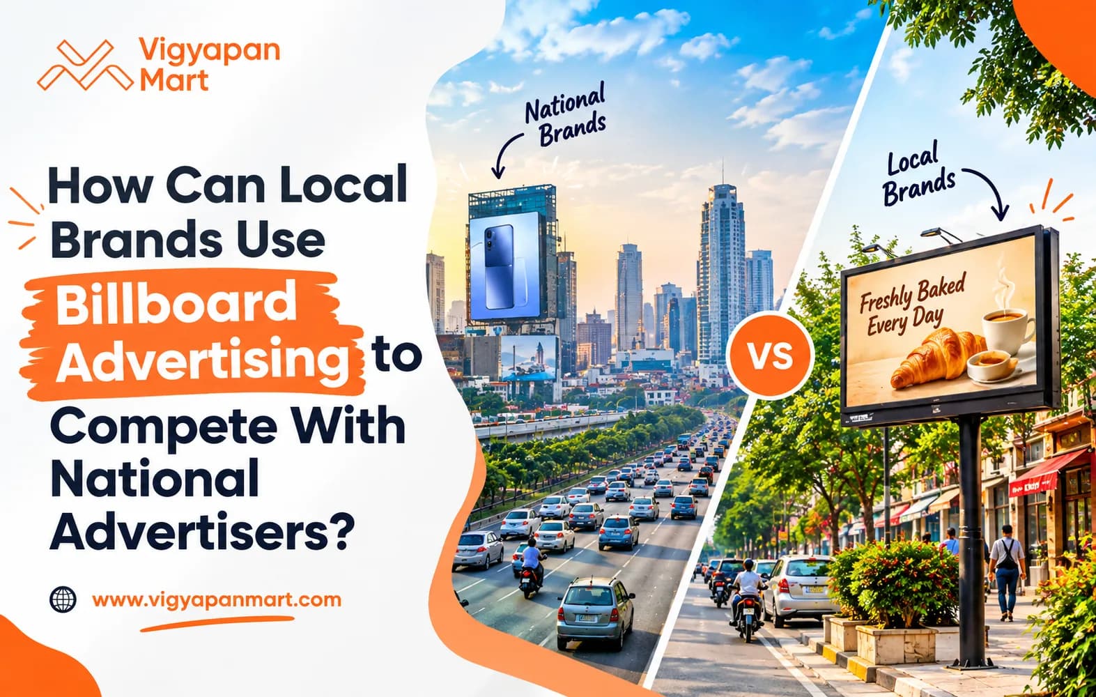 How Can Local Brands Use Billboards to Compete With National Advertisers?