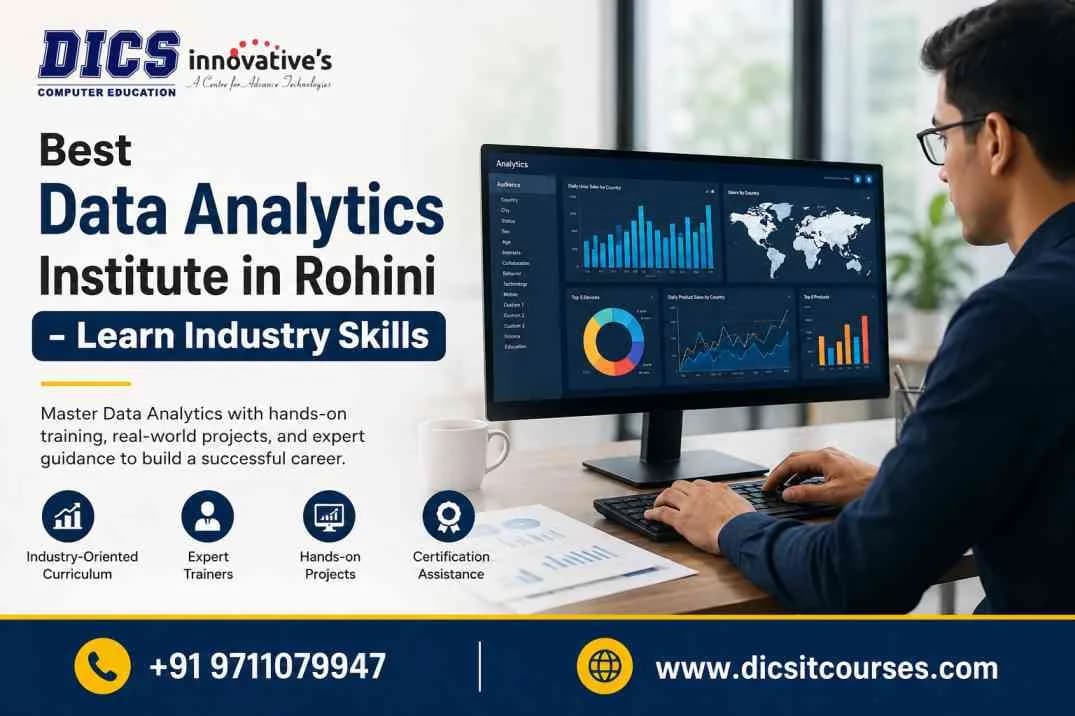 Best Data Analytics Institute in Rohini - Learn Industry Skills