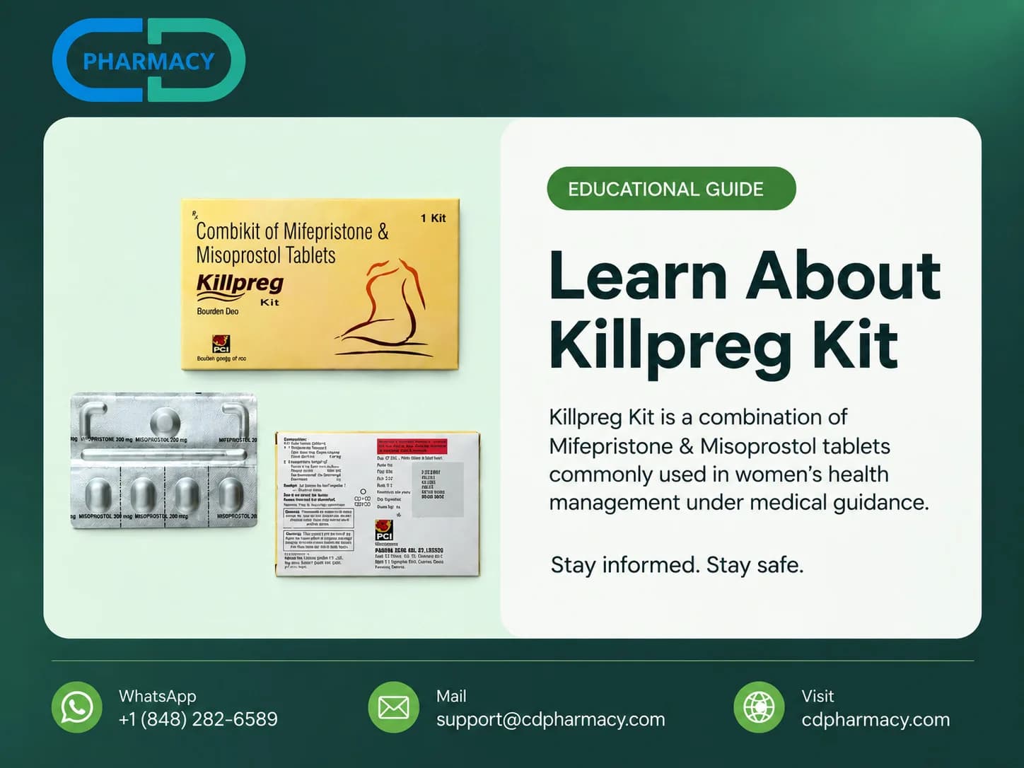 Order KillPreg Kit Online with USA Delivery Options