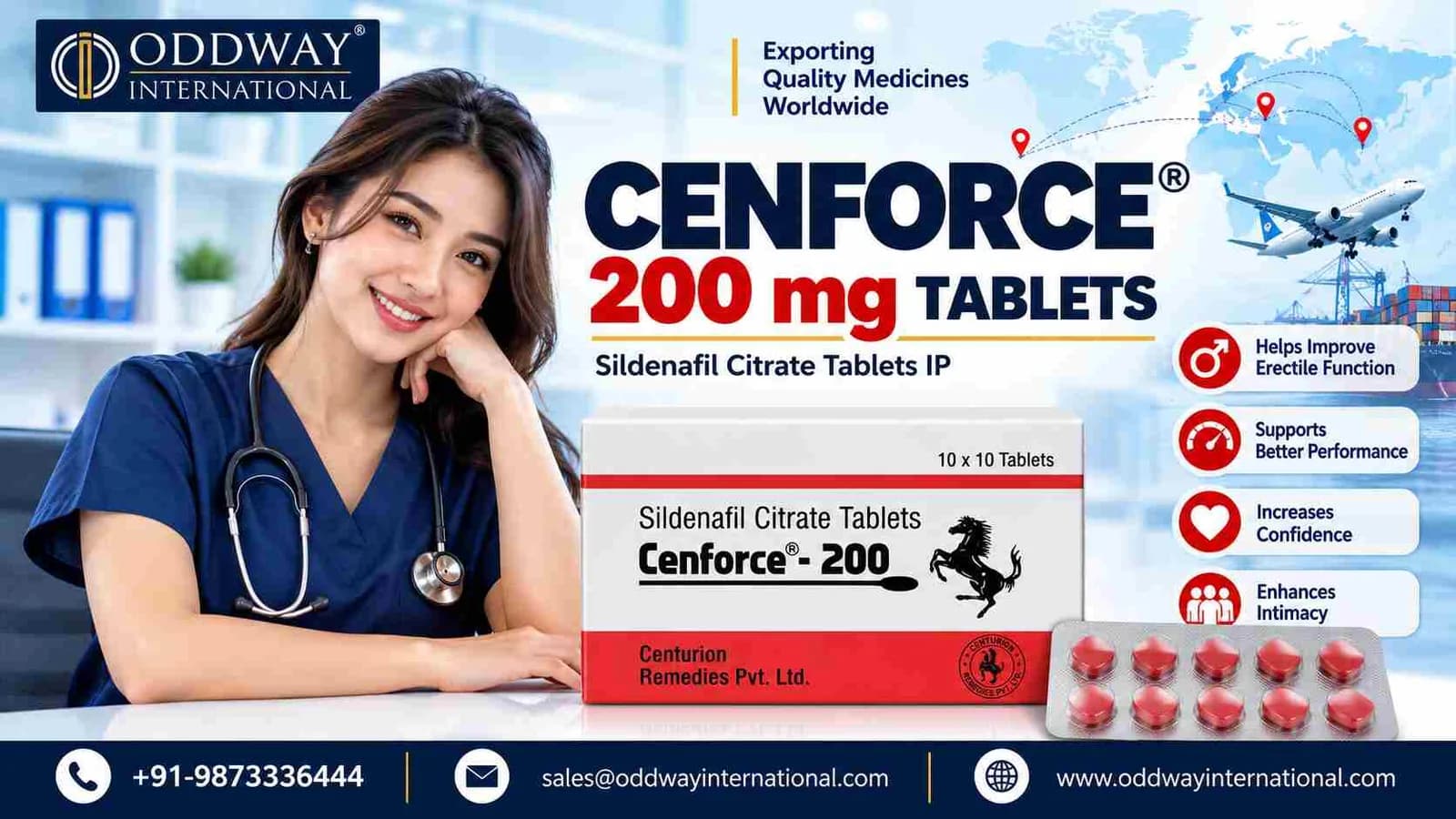 Buy Cenforce 200mg for Netherlands Importers - Oddway