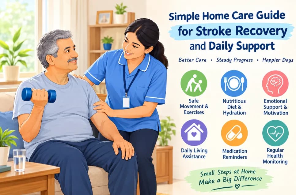 A Complete Guide to Stroke Recovery at Home and Everyday Care Assistance