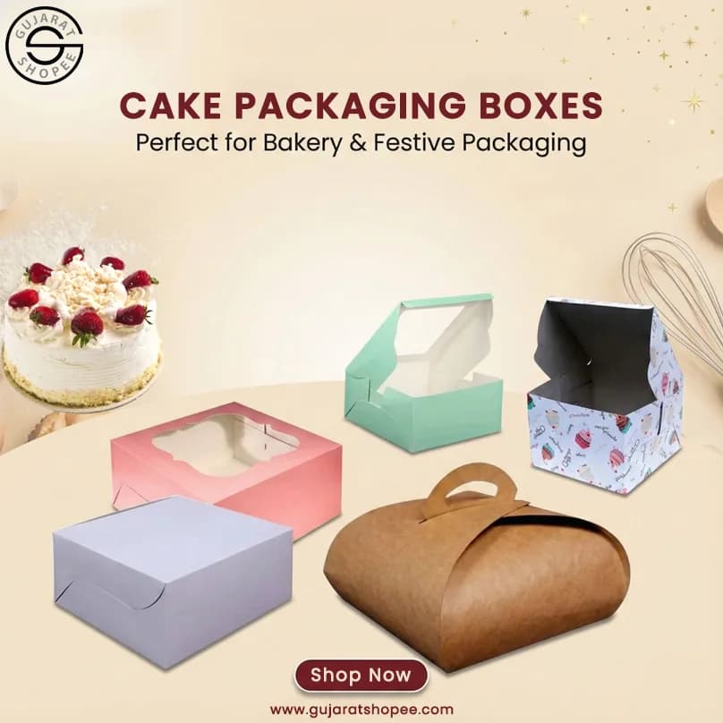 Cake Boxes | Buy Cake Packaging Boxes Online in Bulk or Wholesale