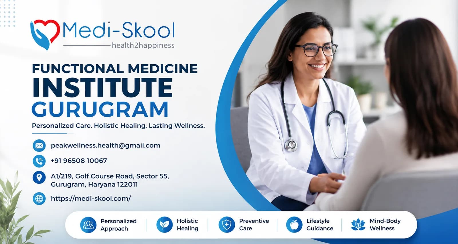 Functional Medicine institute Gurugram | Medi Skool