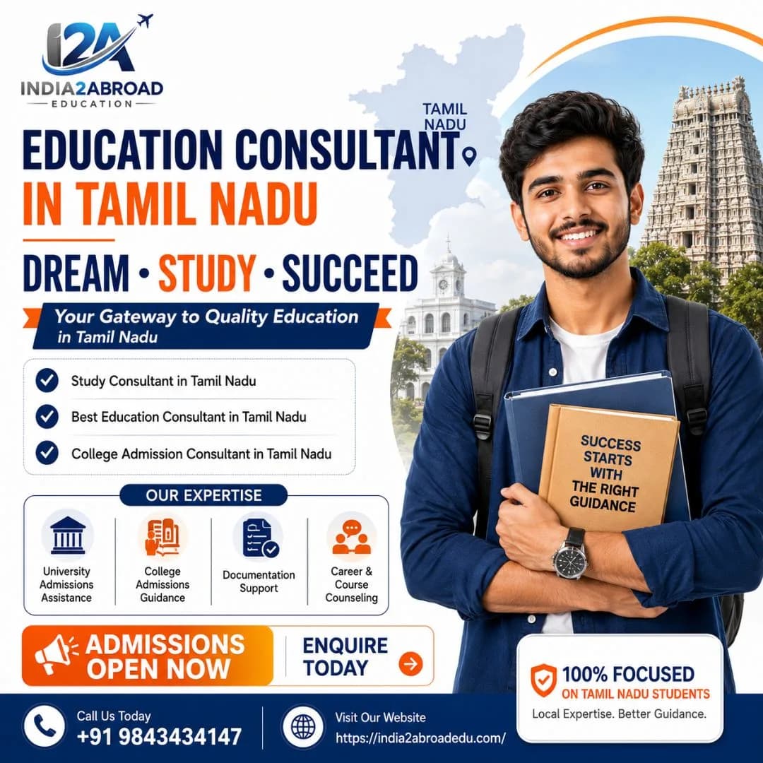 Tamil Nadu College Admission Guidance 2026 Make the Right Choice for Your Future