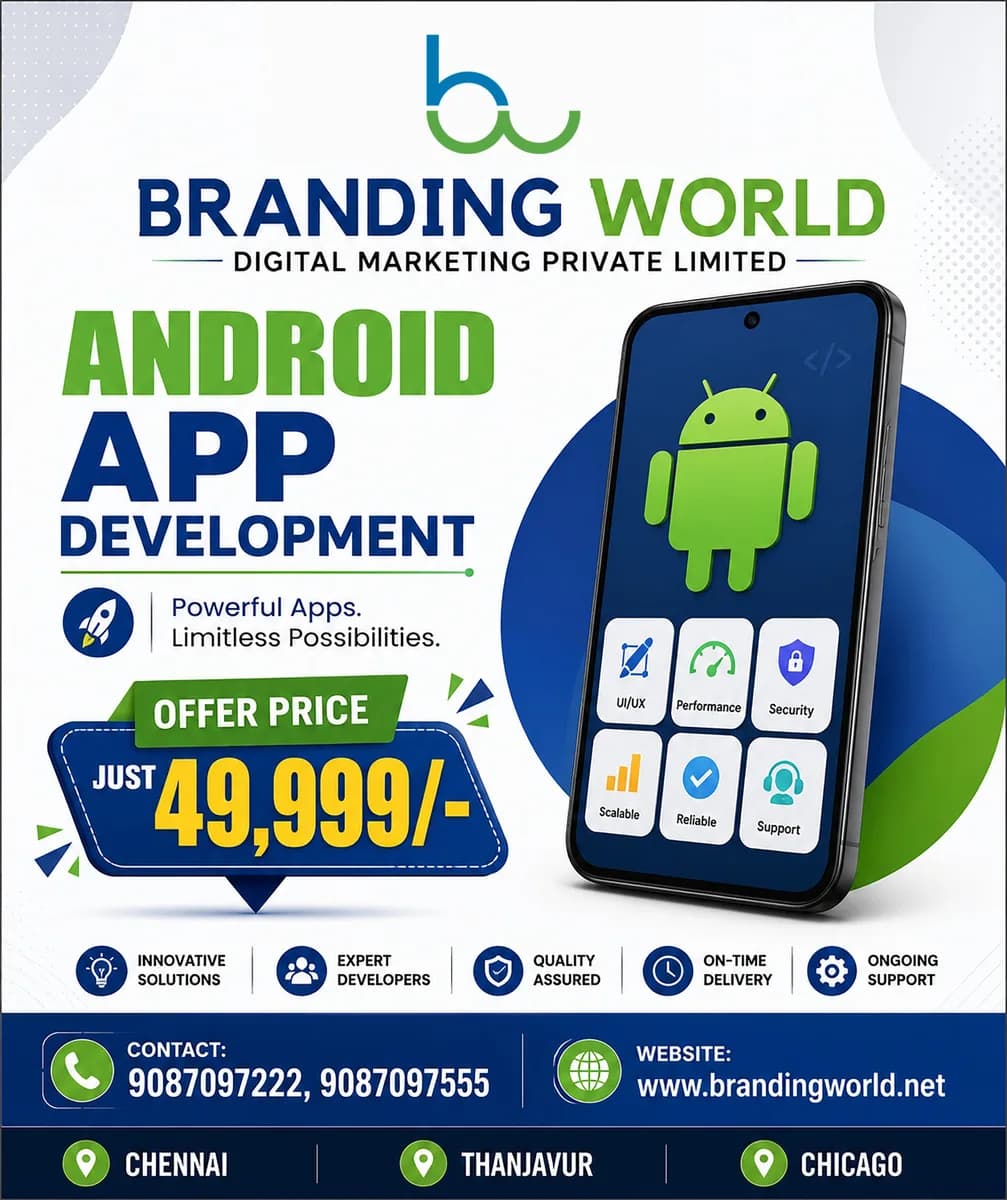 Highly Experienced Mobile App Developer Chennai