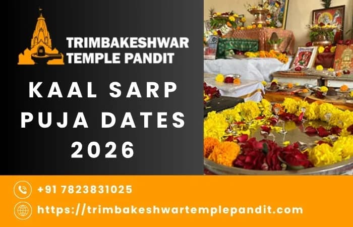 Kaal Sarp Puja Dates 2026 And Booking Details 