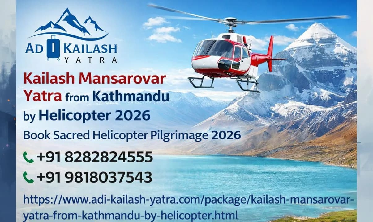 Kailash Mansarovar Yatra from Lucknow by Helicopter 9 Days Divine Tour Package
