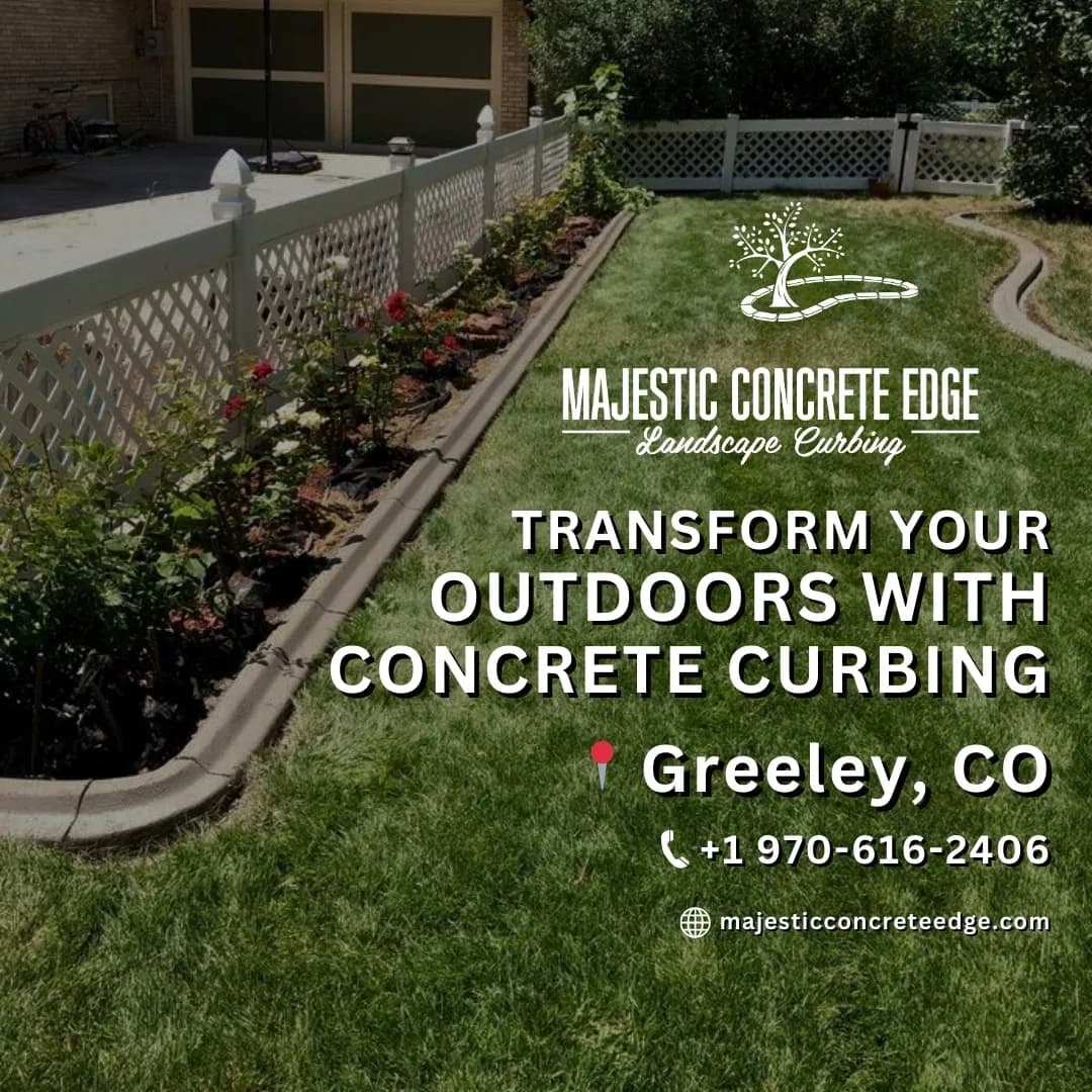 Concrete Landscape Curb in Greeley, CO