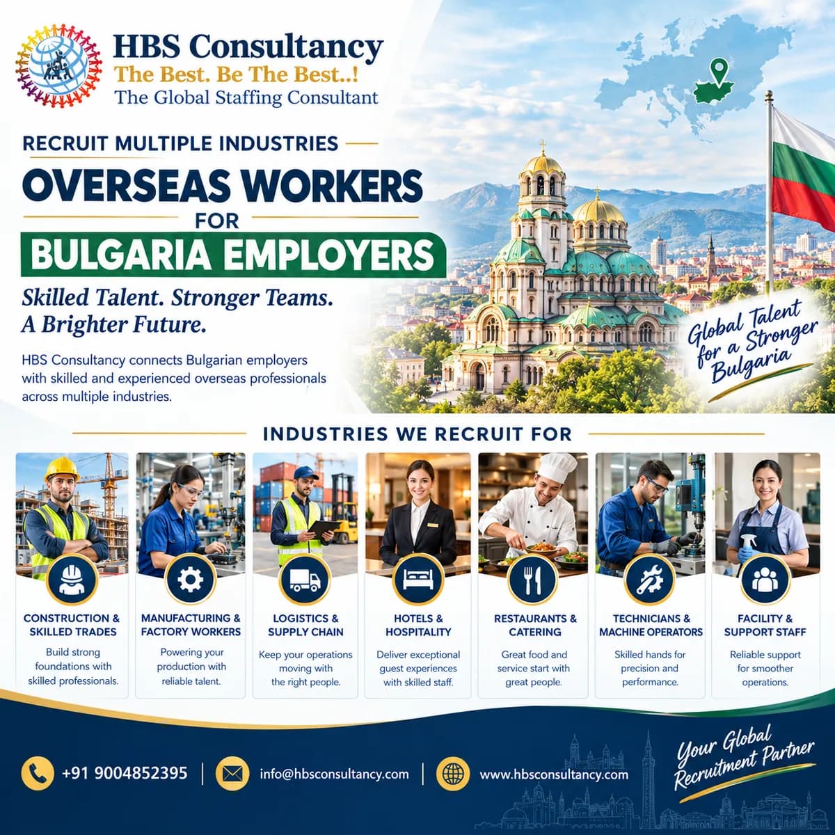 Hire Skilled Overseas Workers from India
