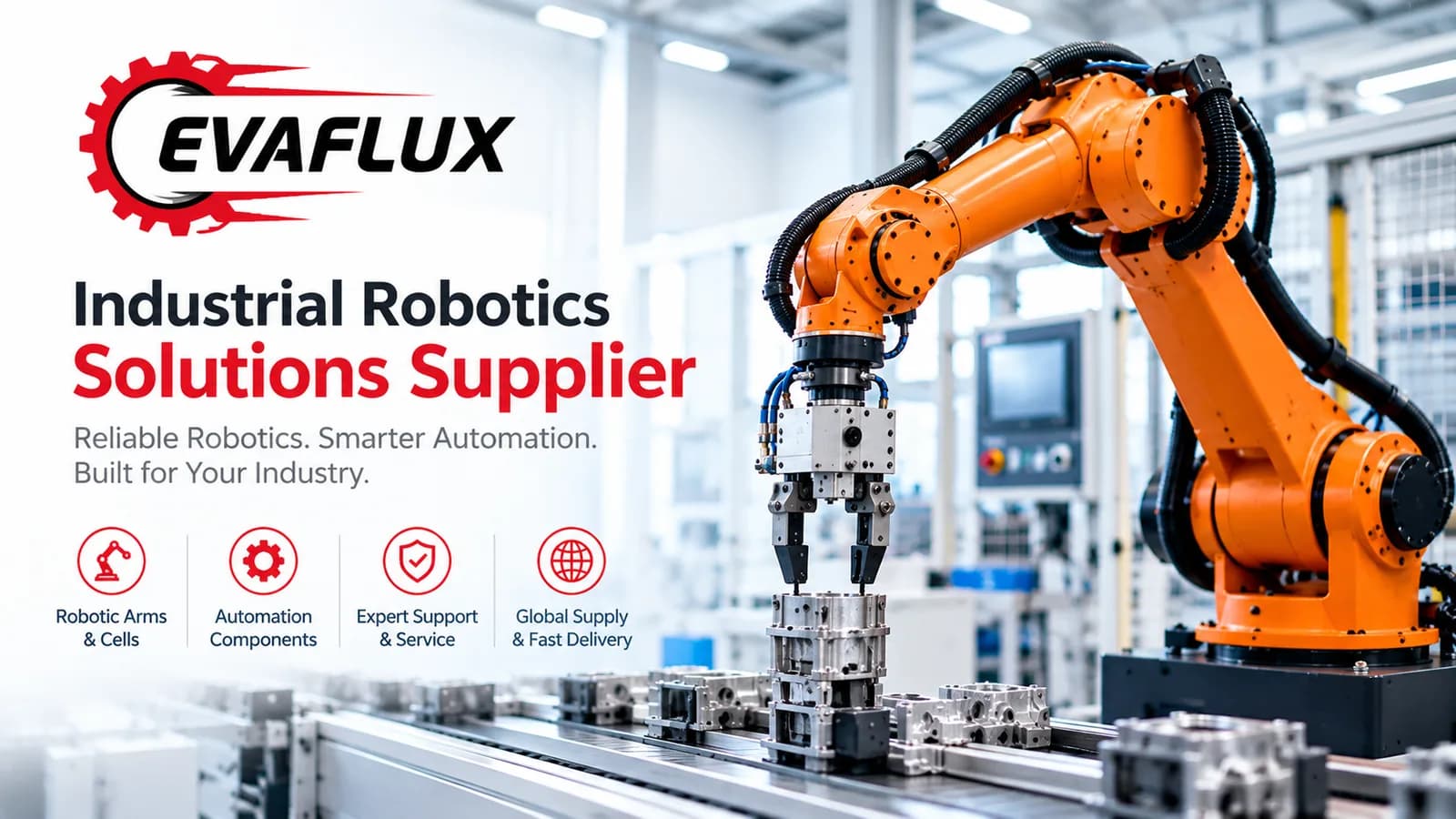 Industrial Robotics Solutions Supplier for Modern Plants