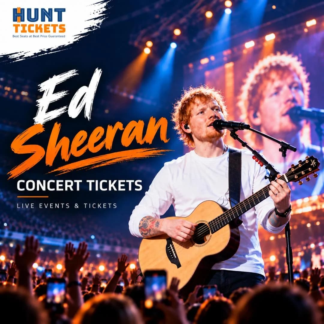 Get Tickets for Ed Sheeran Live