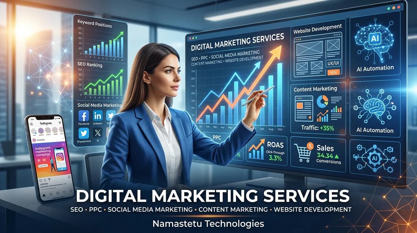 Digital Marketing Services That Drive Traffic, Leads & Business Growth