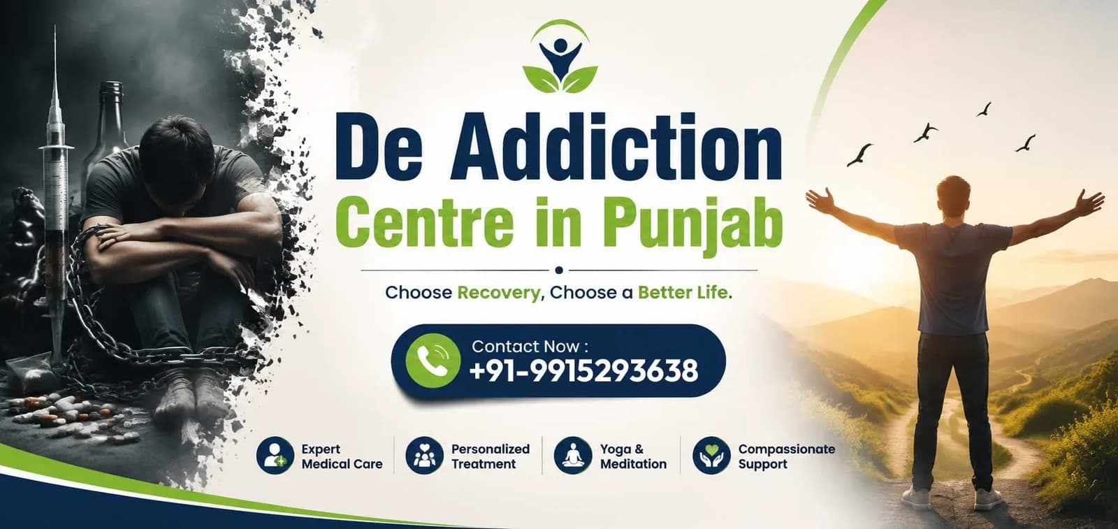 De Addiction Centre in Punjab for Guided Recovery