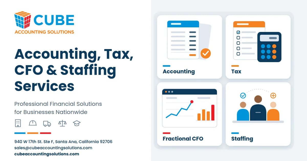 Fractional CFO Services Nationwide for Small and Midsize Businesses