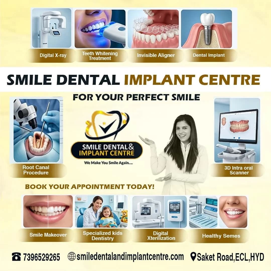Best Dental Clinic Near Me in ECIL and AS Rao Nagar Hyderabad