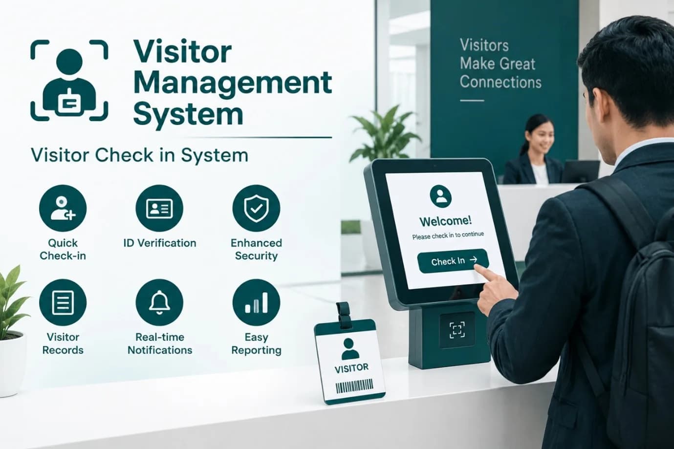 Digital Visitor Management for Commercial Buildings in Oman