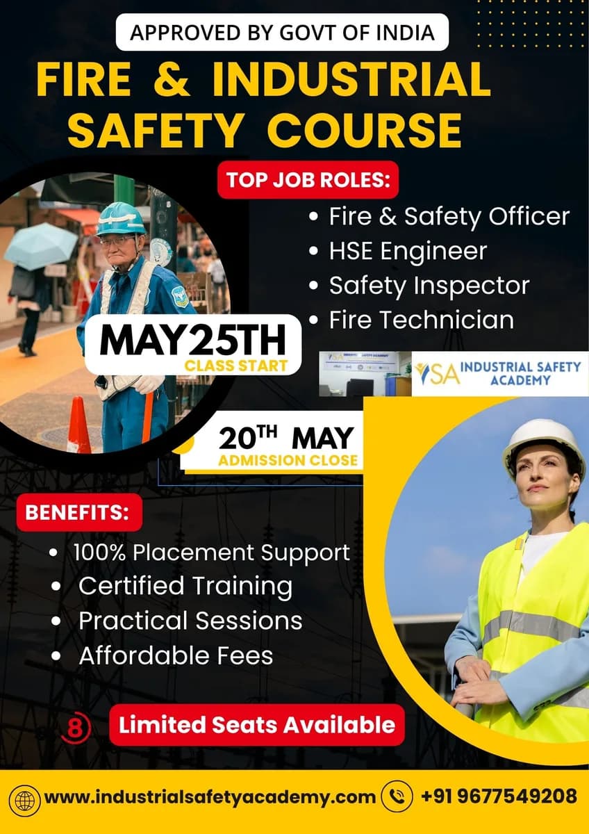 Fire & safety courses in chennai