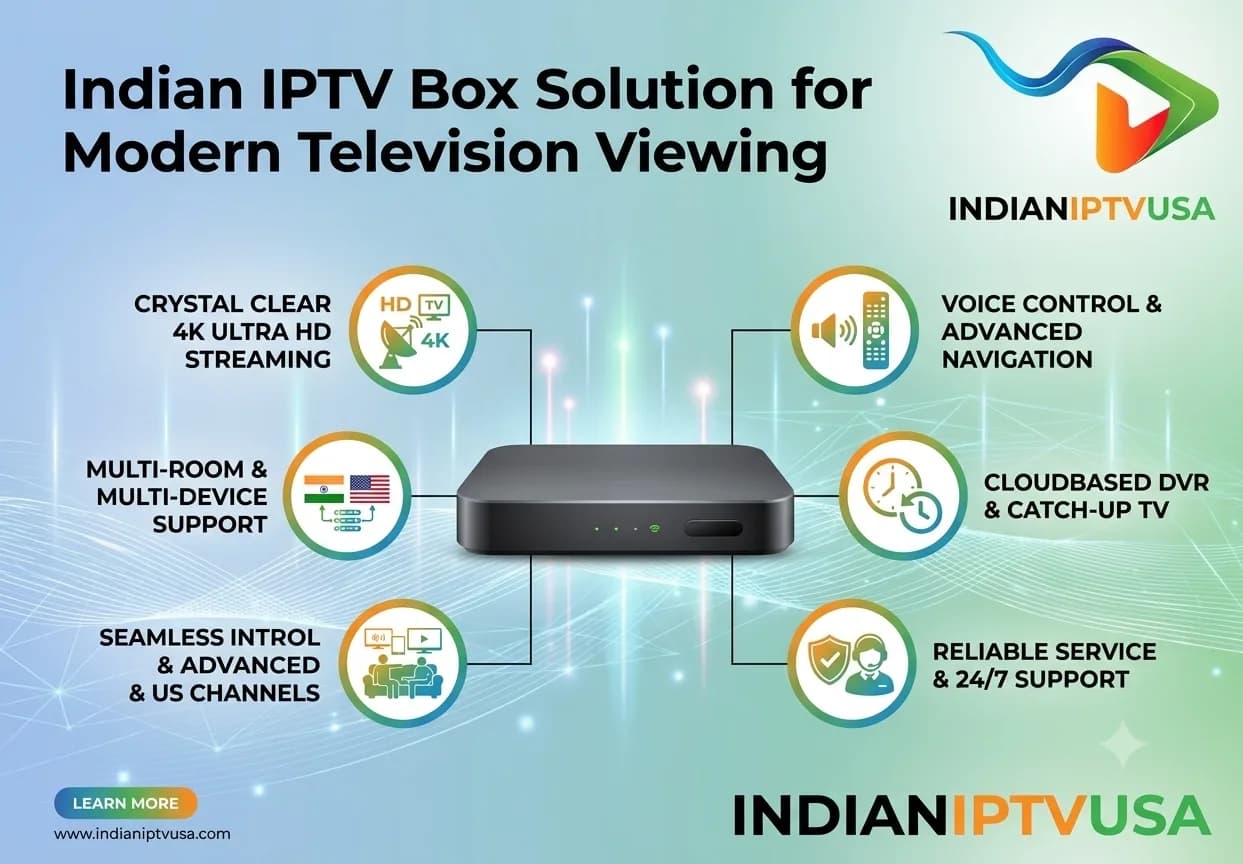 Indian IPTV Box Solution for Modern Television Viewing