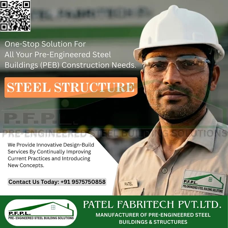 Patel Fabritech Pvt. Ltd. Offers Specialists in Pre-Engineered Building (PEB) Warehouses