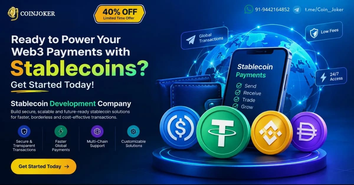 Ready to Power Your Web3 Payments with Stablecoins? Get Started Today!