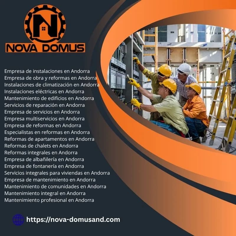 Empresa de servicios integrales para viviendas en Andorra | Nova Domusand