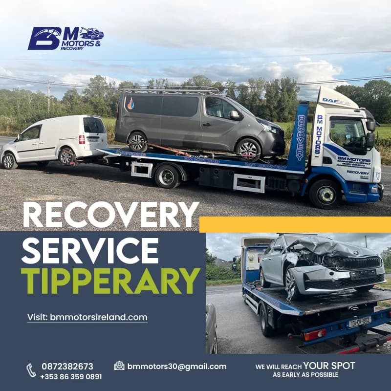 Get The Fastest Accident Recovery Service In Tipperary ASAP