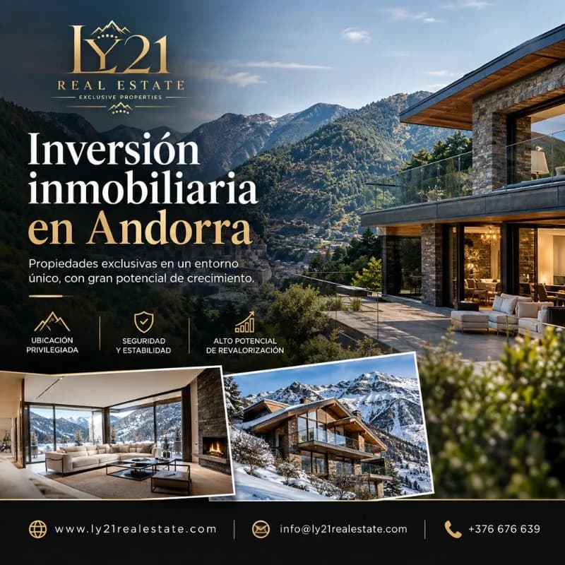 LY21 Real Estate: expertos en inversión inmobiliaria en Andorra