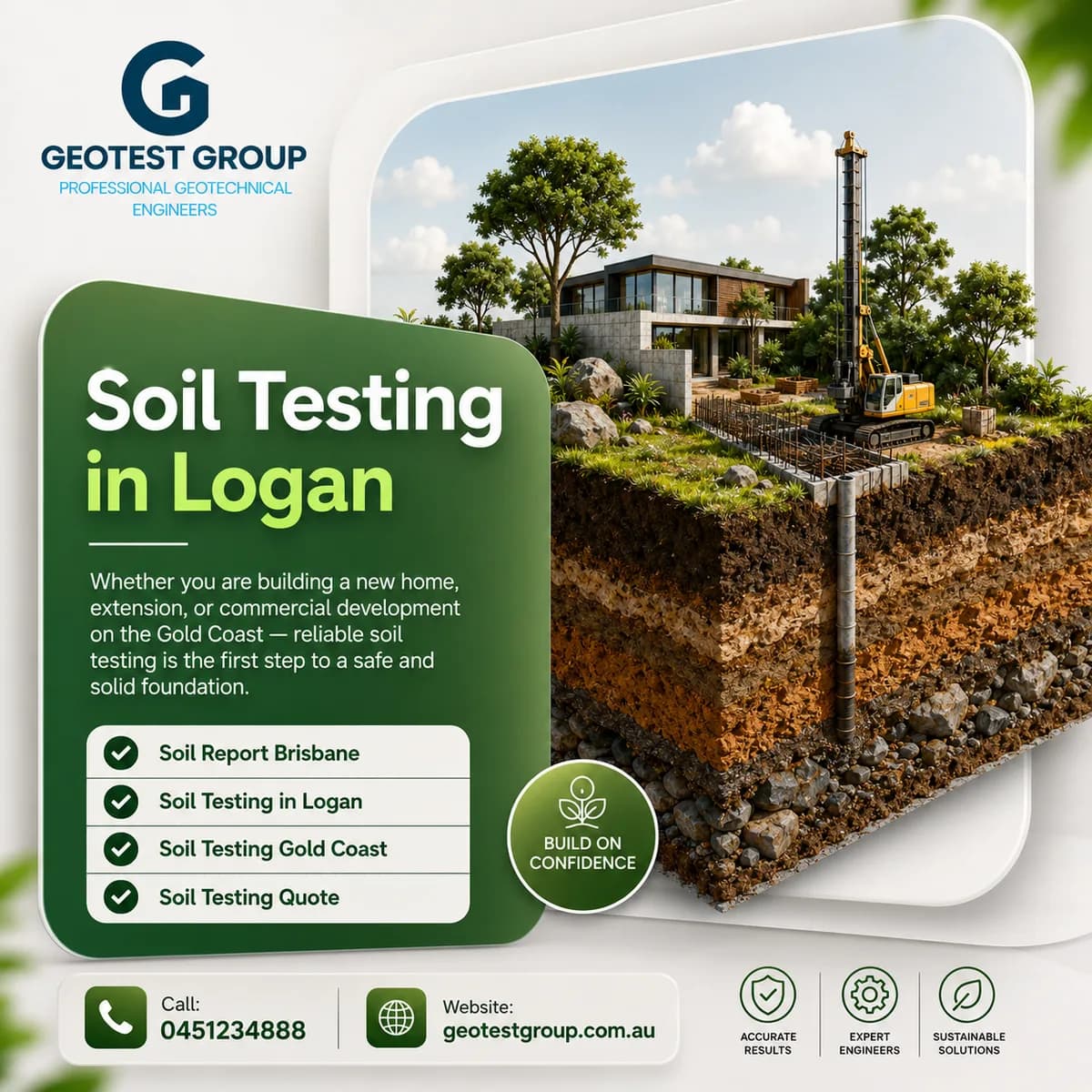 Reliable Soil Testing in Logan for Residential and Commercial Projects