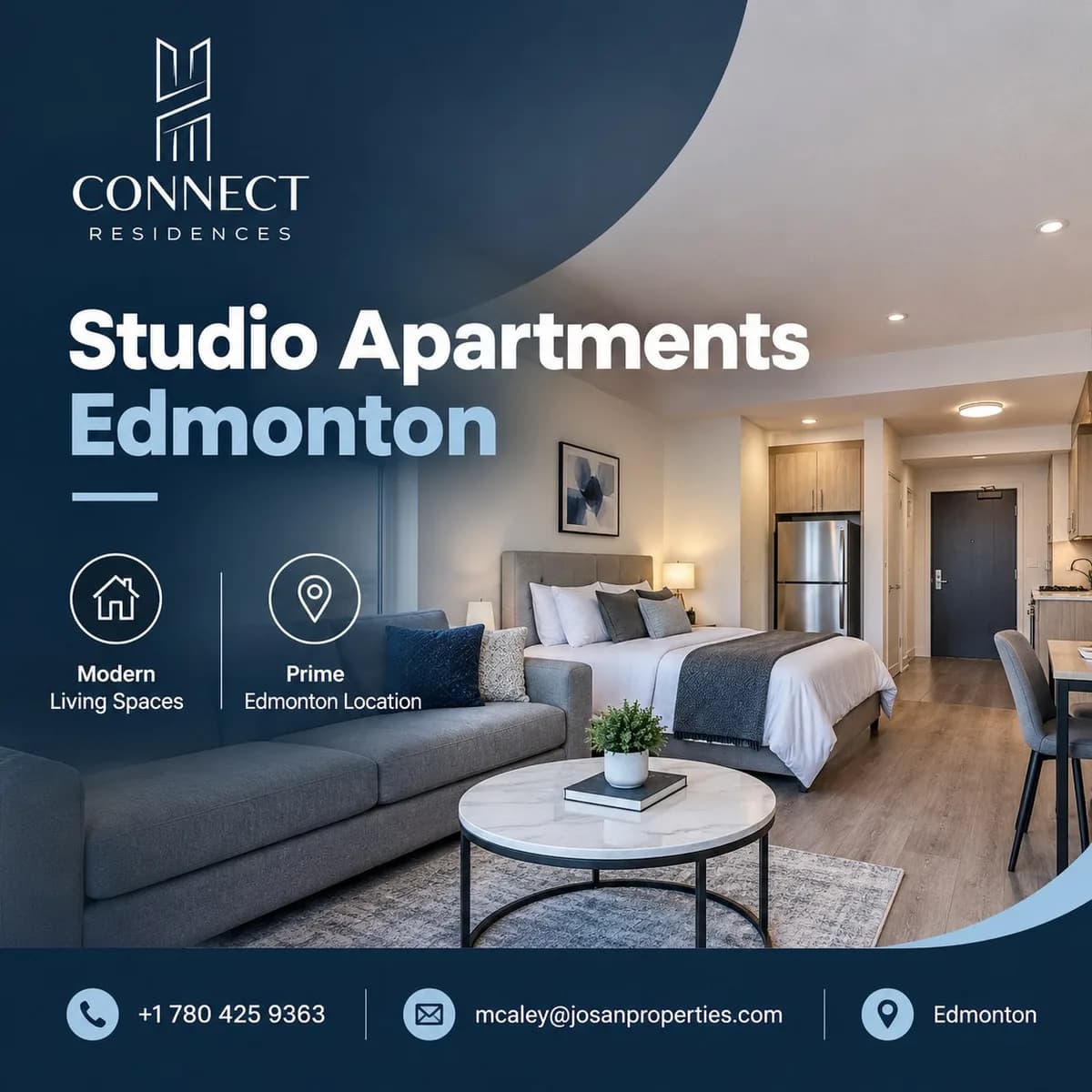 Studio Apartments Edmonton Designed for Simple, Comfortable Living
