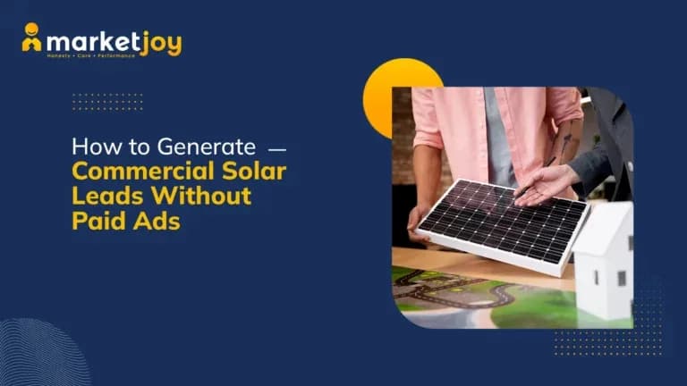 Local SEO Tactics for Commercial Solar Leads