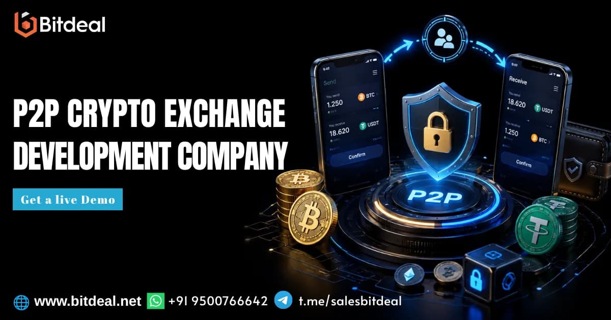 Transform Digital Asset Trading with Secure P2P Crypto Exchange  Development Solutions 