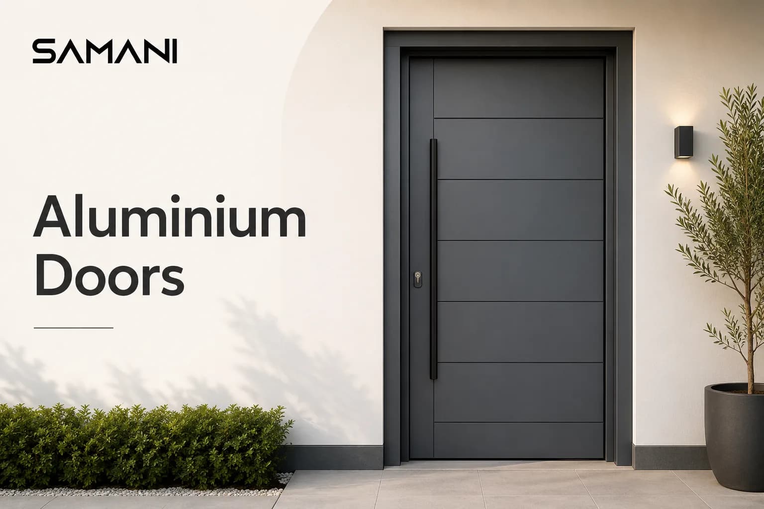 The Entrance Your Dream Home Deserves — Aluminium Doors