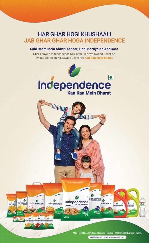 7217324989 Independence FMCG Franchise Apply Online | independencefoodsfmcg