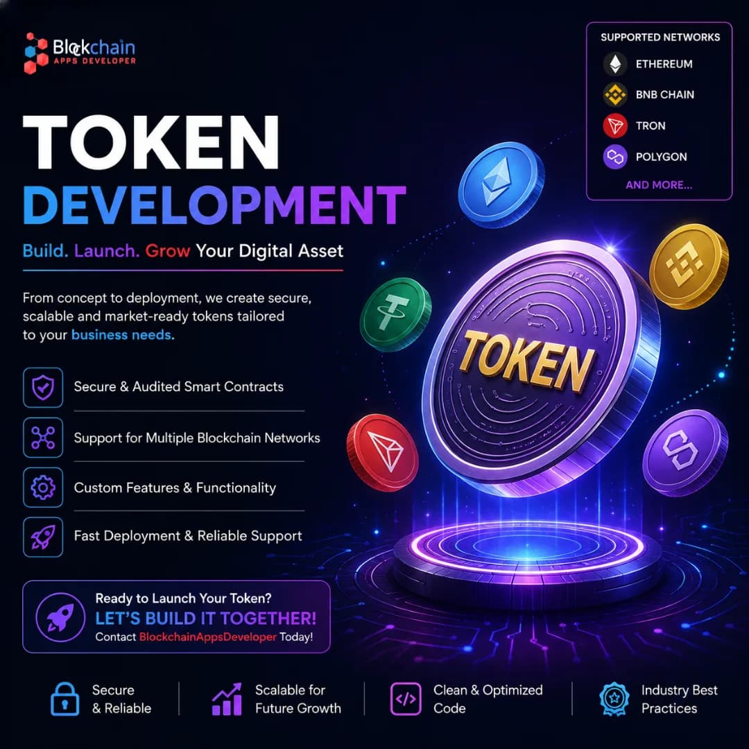 Build Your Own Digital Token with Professional Token Development