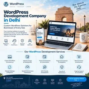 WordPress Development Company in Delhi | Custom WordPress Solutions